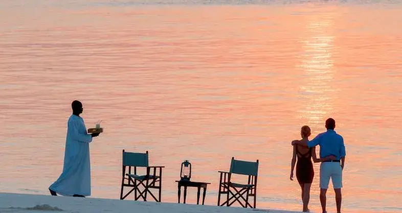 Proposal Setup in Tanzania and Zanzibar - romantic Tanzania honeymoon scene